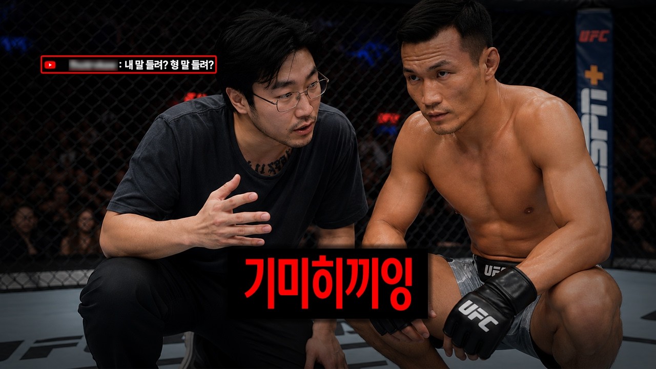 정찬성 선수 만났습니다...