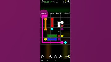 How To Solve Flow Free Bridges Classic Pack 2 Level 17 9x9 Board Walk Through Solution Walkthrough