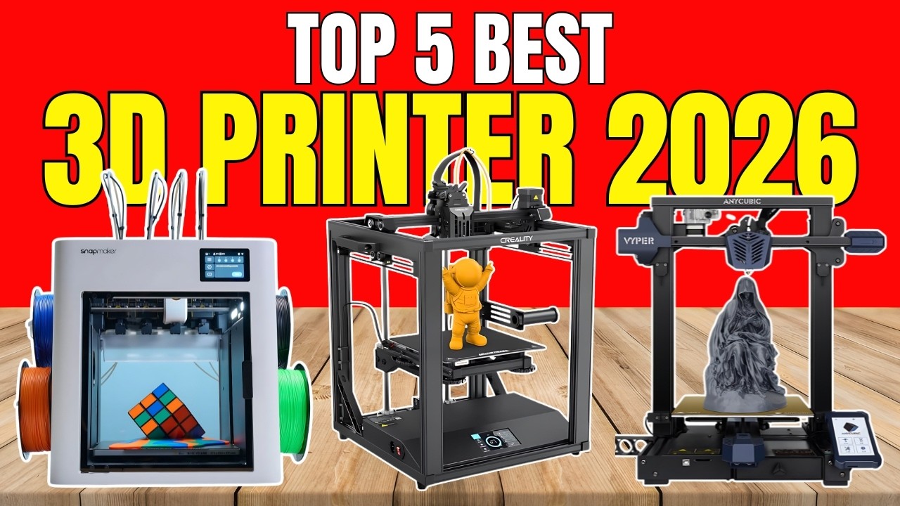 Best 3D Printers for Beginners 2026 Easy to Use Picks - YouTube