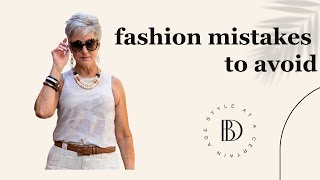 5 fashion mistakes women make