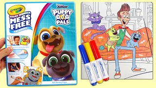 Learn Colors with Disney Jr Puppy Dog Pals Crayola Color Wonder!