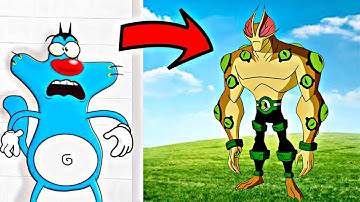 OGGY & JACK BECOMES  ALIEN IN BEN 10 Alien Game | VICKY INDIAN GAMER