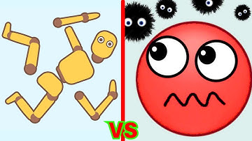 RAGDOLL BREAK vs HIDE Ball 🫥 - Most Satisfying ASMR All Levels Gameplay Android, ios