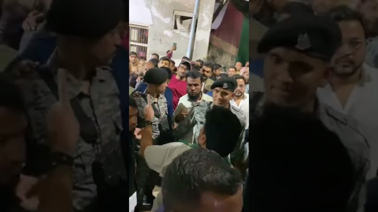 Asaduddin Owaisi Campaigning for Aimim Jamalpur Gujrat Candidate Sabir Kabliwala with AdvMuhammadAli