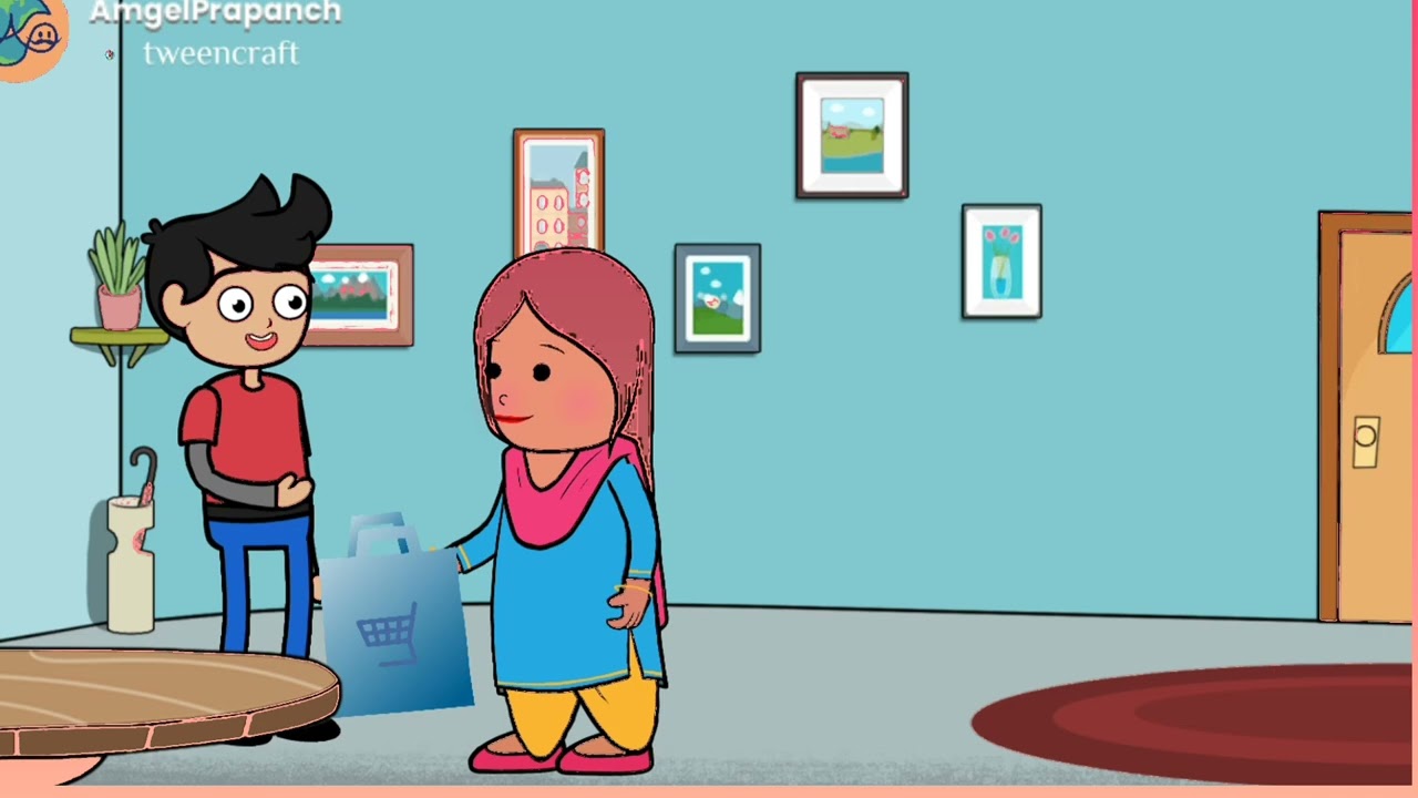 ಗಡಿಬಿಡಿ ಕೋರ್ಪಕ್ಕ ಪುತ್ತೂ | Amgel Prapanch |  Konkani cartoon 