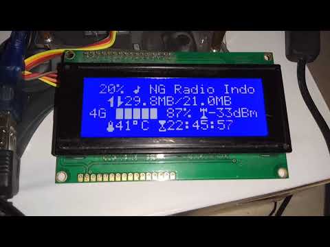 lcd i2c + mpd using python scripts(custom characters) on raspberry pi 2