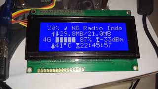 lcd i2c + mpd using python scripts(custom characters) on raspberry pi 2