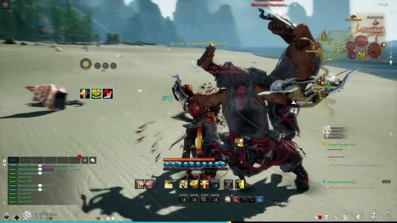 Blade and Soul 2022 gameplay