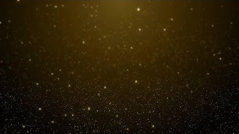 Gold Particles Floating Background Loop Stock Motion Graphics