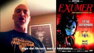 Exumer en Lima (saludos)