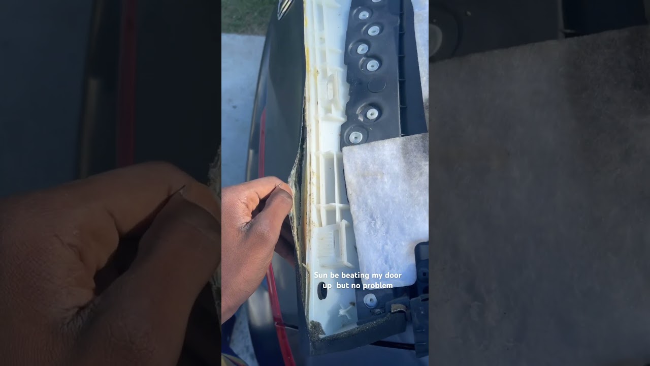 Dodge charger door panel fix. 