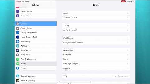 HOW TO FIND APPLE PENCIL SERIAL NUMBER IN IPADOS 13.6 (IPAD)