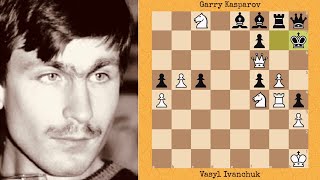 Epic Game | Vasyl Ivanchuk vs Garry Kasparov, 1992 #chess