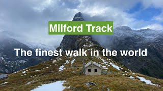 Milford Track, the finest walk in the world, Fiordland National Park, New Zealand