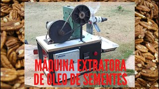 Máquina para extrair óleo de sementes - tipo Piteba