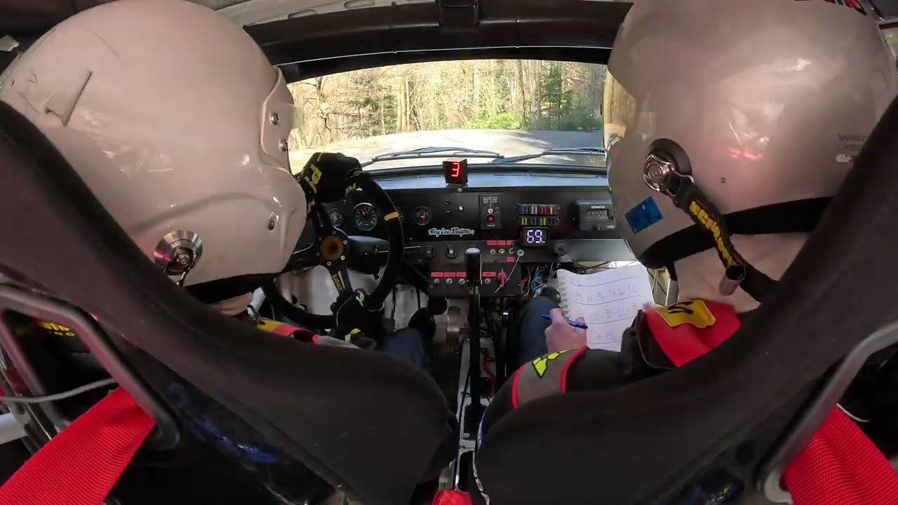 Rallye Jizera 2026, RZ3 - Střevelná, Skoda 130LR, Červený / Kocour, onboard
