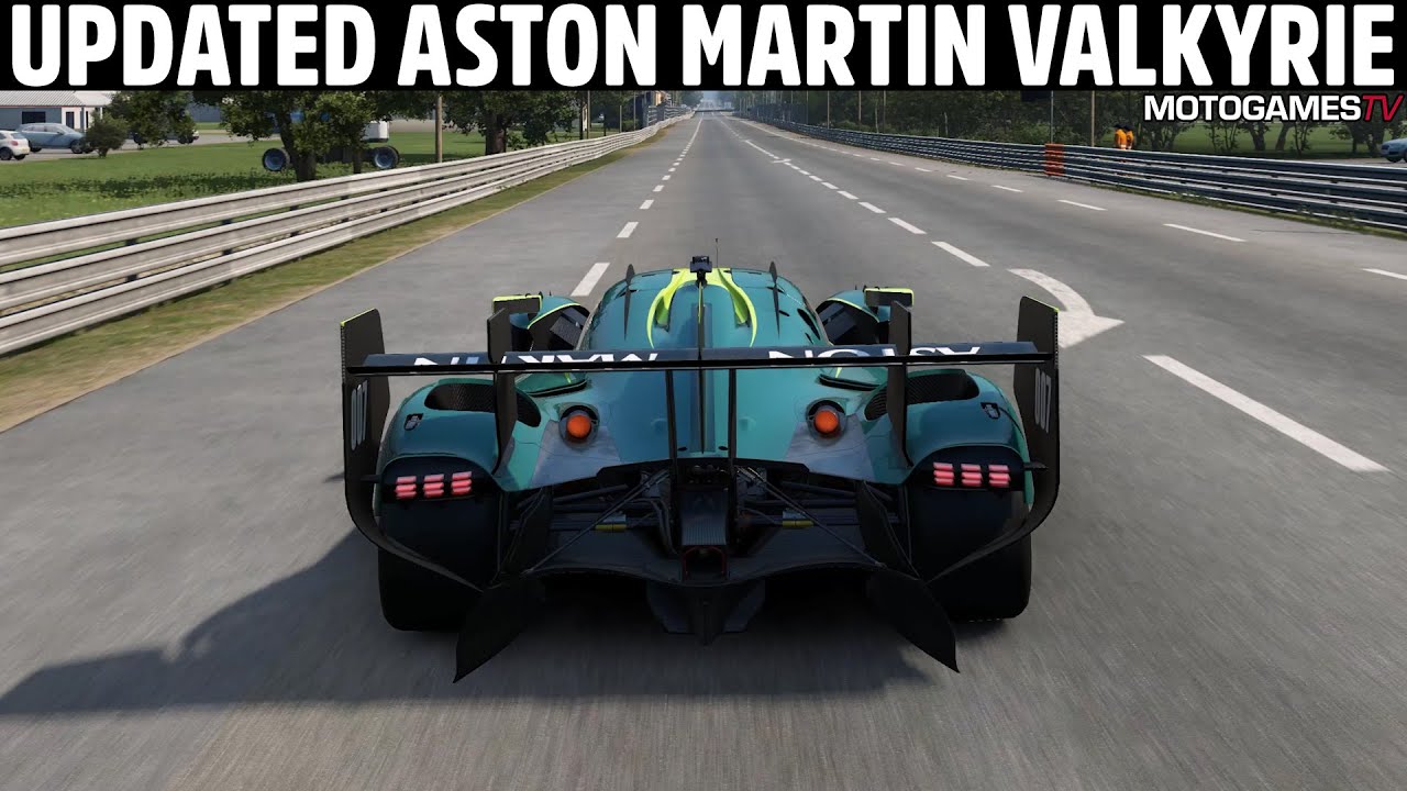 Automobilista 2 - Updated Aston Martin Valkyrie Hypercar Sound | Update V1.6.6.1