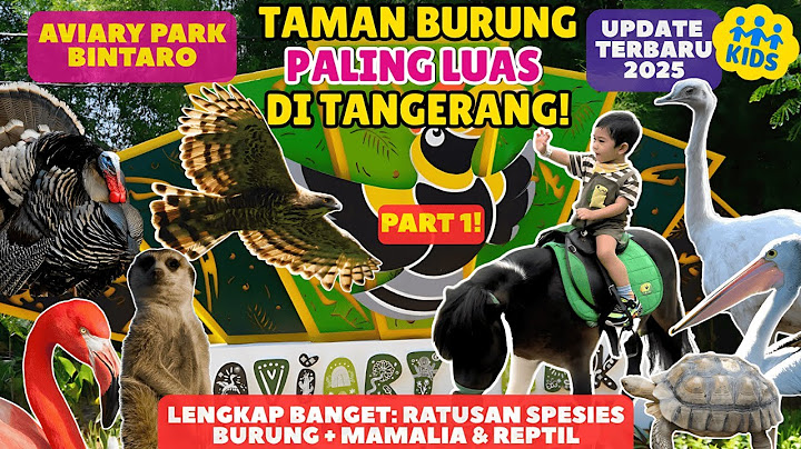 REVIEW TERBARU AVIARY PARK BINTARO 2025‼️ SEKARANG SUDAH DIPERLUAS | RESTORAN NYA VIEW HADAP DANAU‼️