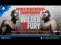 Preorder wilder vs fury world heavyweight championship  playstation store
