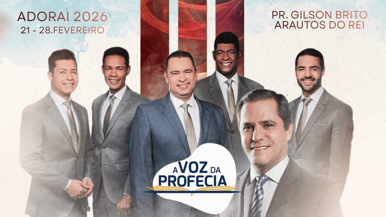 SEGUNDA - 23/02/2026 | ADORAI - 3° DIA | Pastor Gilson Brito