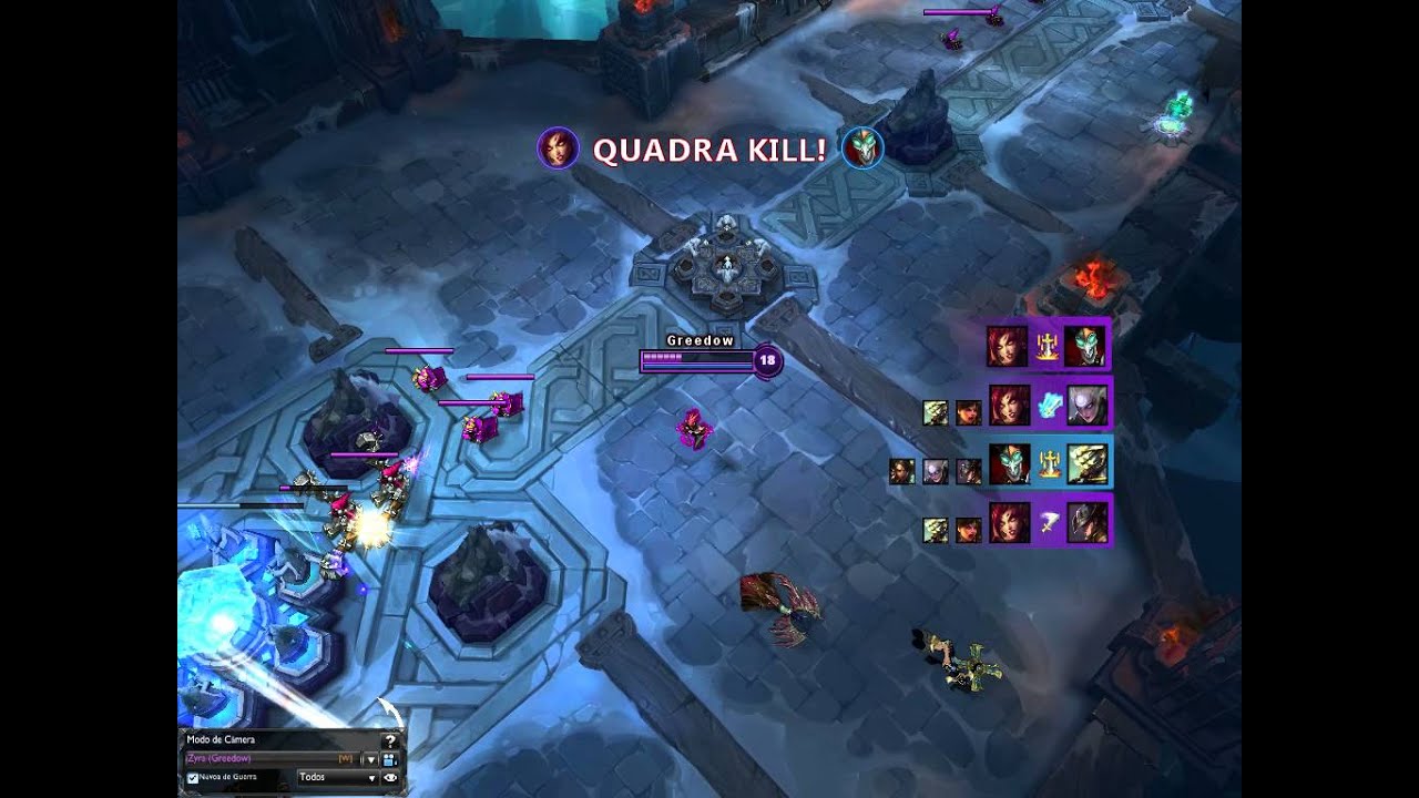 armas League of Legends - Penta Zyra Aram