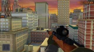 Sniper 3D Gun Shooter | Four Men screenshot 4