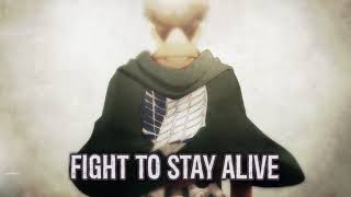 Video thumbnail of "【Nightcore】→ Fight || Lyrics"