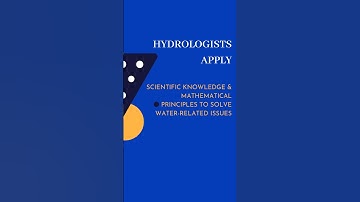 What is hydrology? #BrazosRiverAuthority