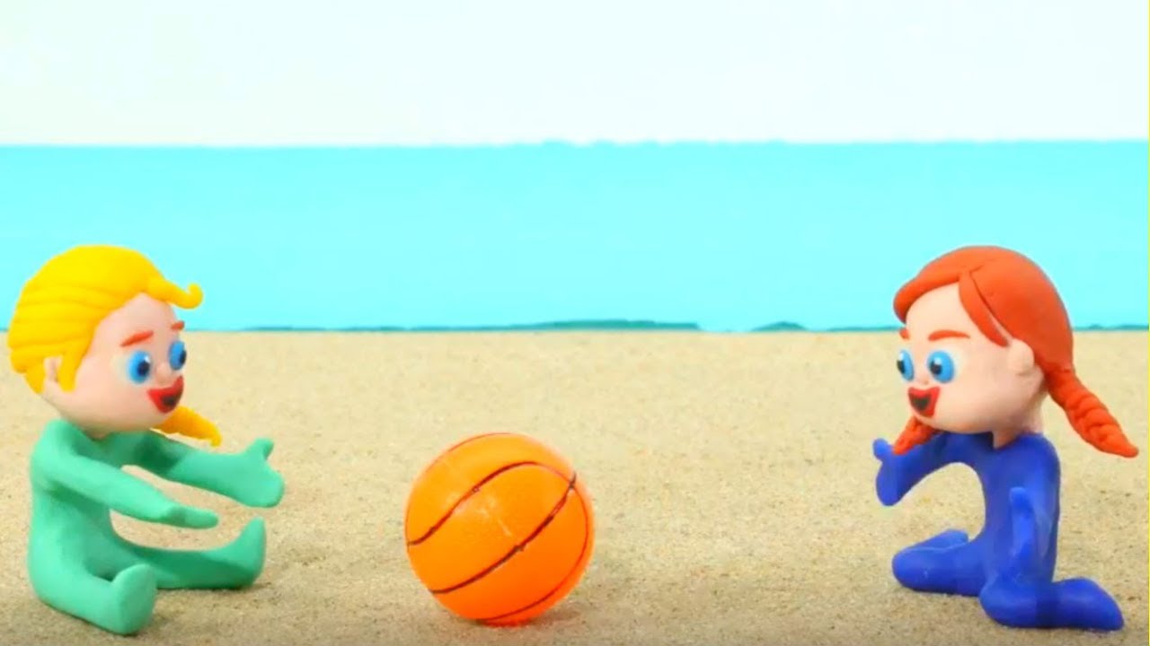 elsa and anna play doh youtube