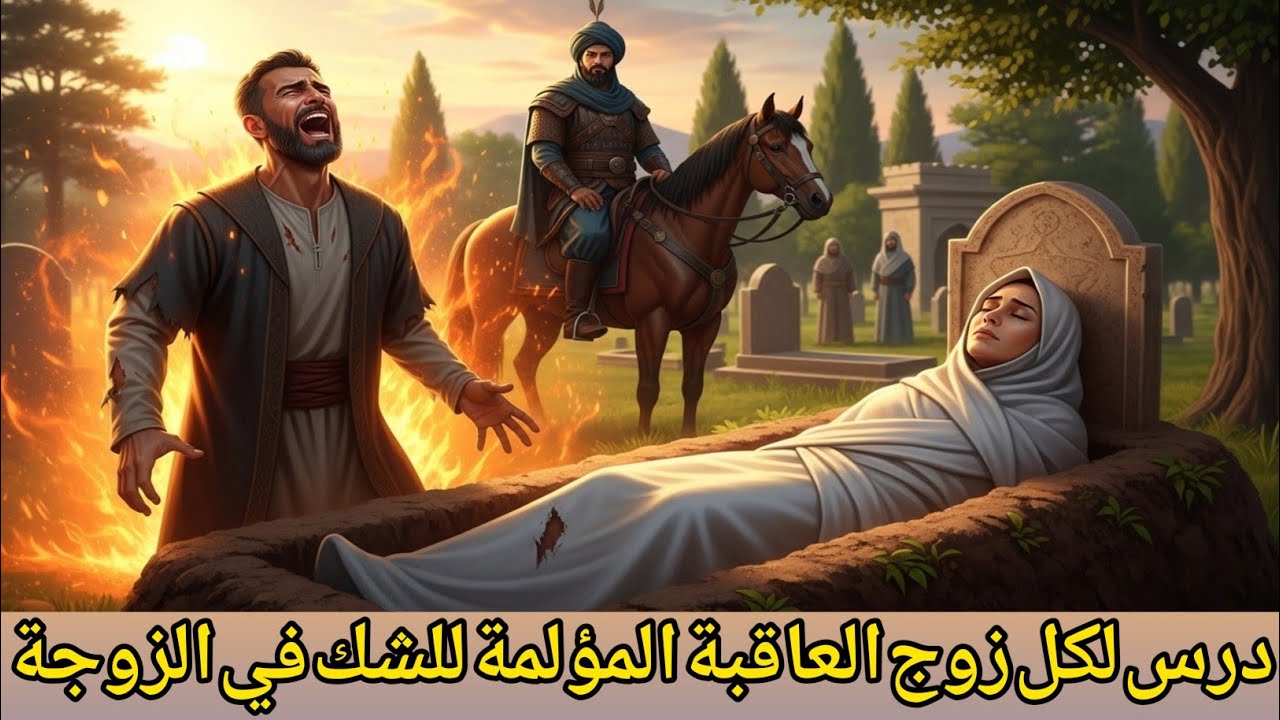 اتهم الزوج زوجته بالخيانة… لكن السلطان كشف الحقيقة المدفونة في القبر!