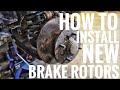 How to install Brake Rotors on a 1978 MG Midget