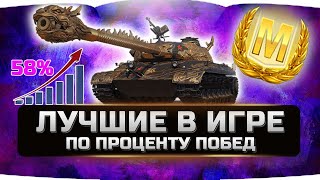 🔴ЛУЧШИЕ ТАНКИ ПО ПРОЦЕНТУ ПОБЕД✮ WORLD OF TANKS