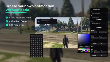 Notification System [QBCore, ESX, vRP & STANDALONE] - FiveM Script | English