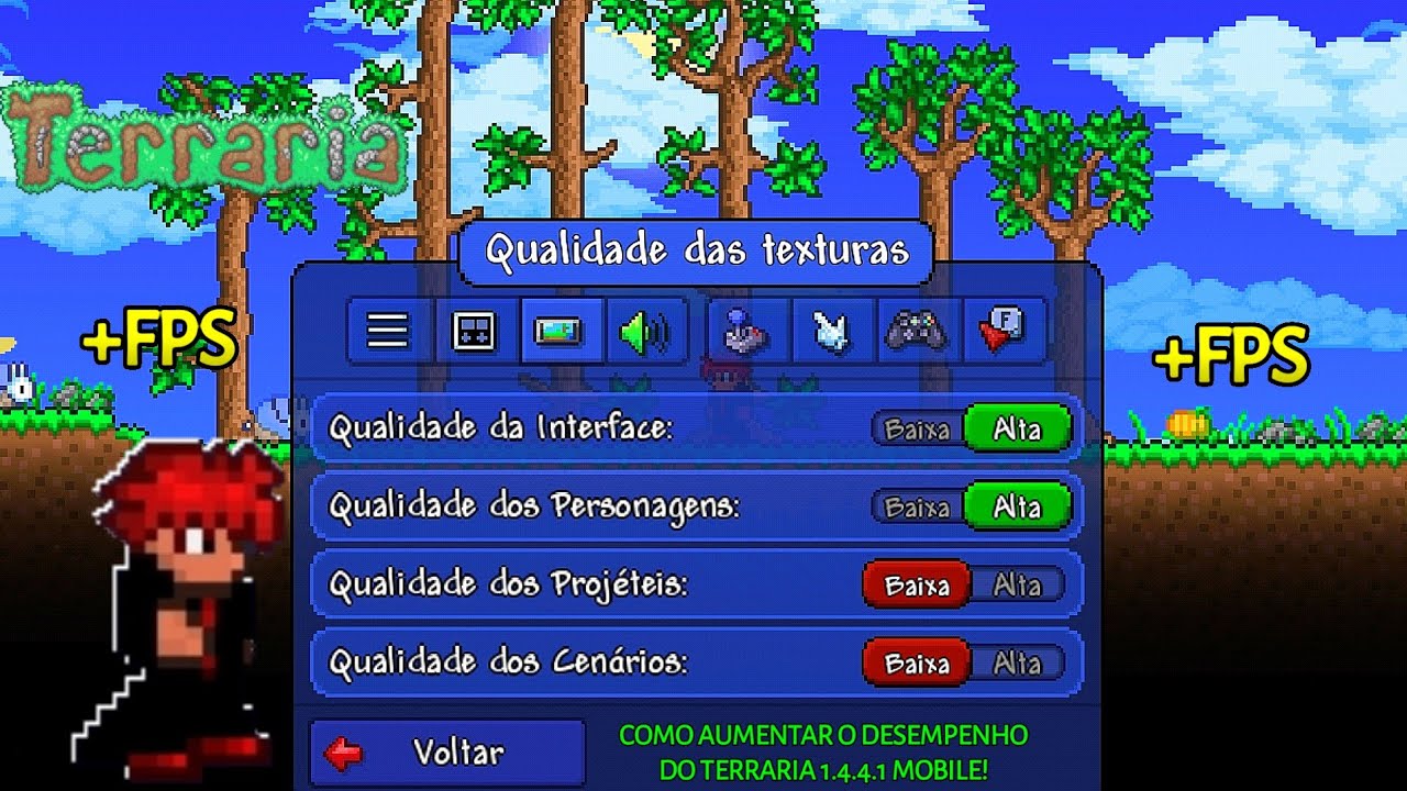 Terraria 1.4 mobile Brasil (Oficial)  Eai galera então eu fiz esse bioma  pro trufa vir morar e já faz mais de 3 dias e ele não veio alguem sabe pq