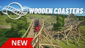Mini-Tutorial Part 8 - How To Build Realistic Wooden Roller Coasters In Planet Coaster (Timelapse)