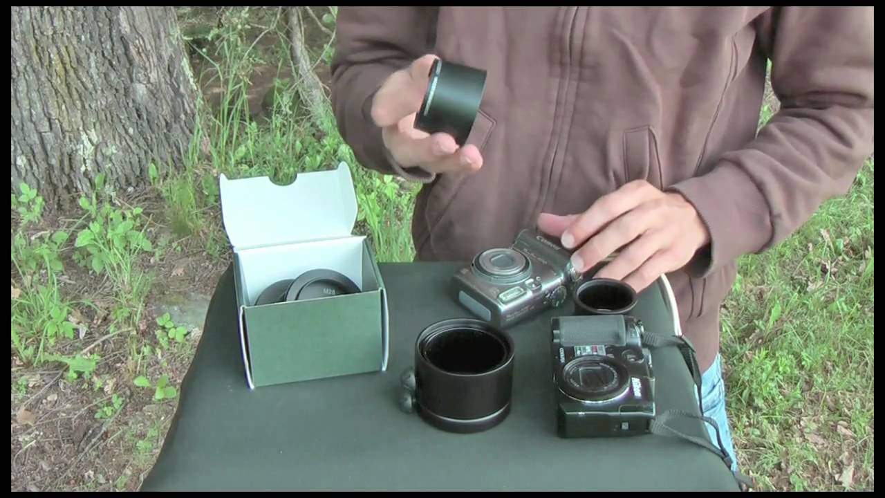 Swarovski DCA digiscoping adapter: compact cameras - YouTube