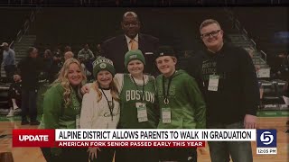 Utah teen who died of cancer will be honored at high school graduation, district announces