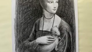 Lessons from the Great Masters : Portrait of Cellia Gallerani ,Leonardo da Vinci