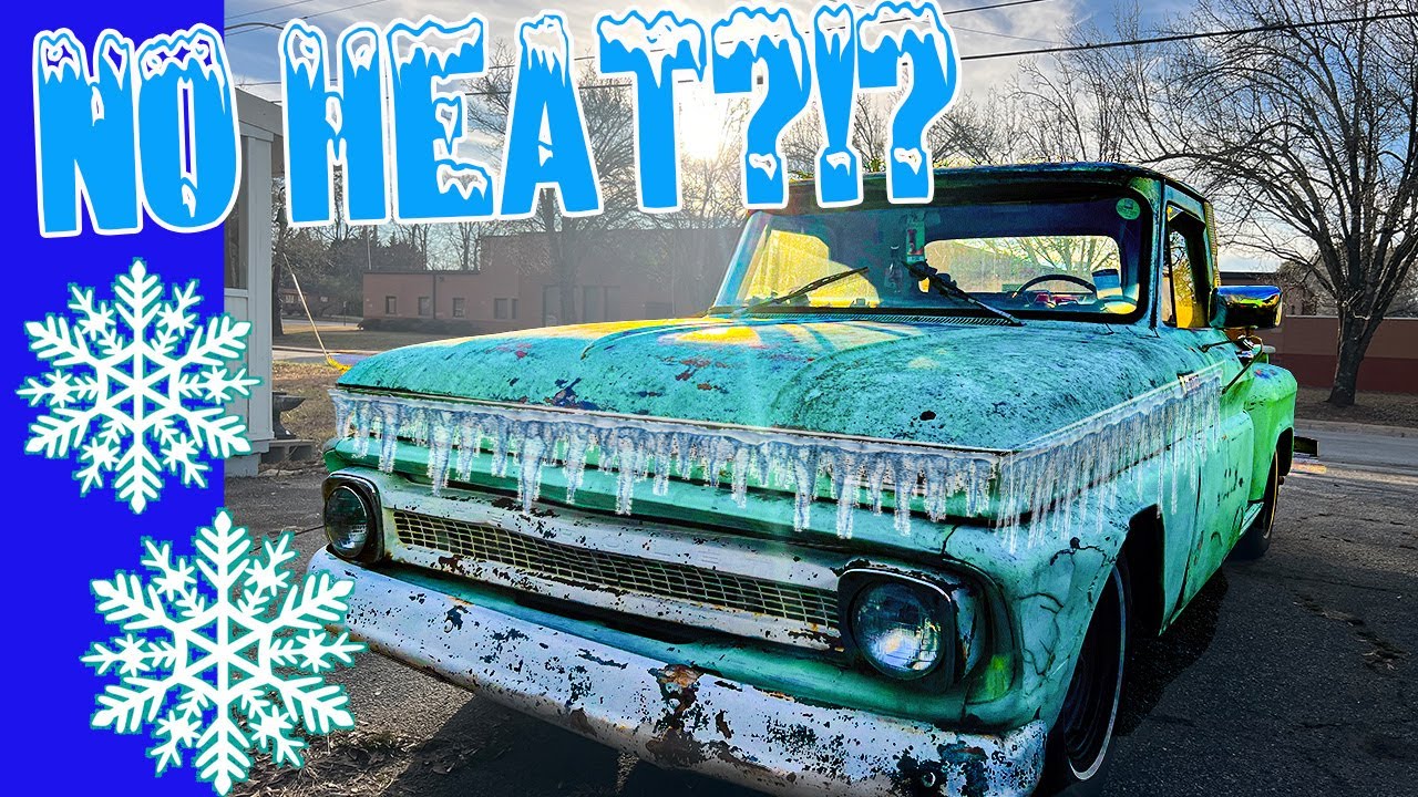 Old Car...No HEAT??? SOLVED! Simple Solutions for our C10 Daily YouTube
