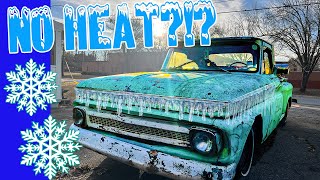 Old Car...No HEAT??? SOLVED! How to fix with Simple DIY Solutions for our C10 Daily