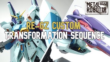 Transformation Sequence Metal Robot Spirit Re-GZ Custom Wave Rider Mode