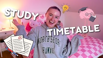 How to Create the PERFECT Study Timetable for LC & JC📈📚🎒