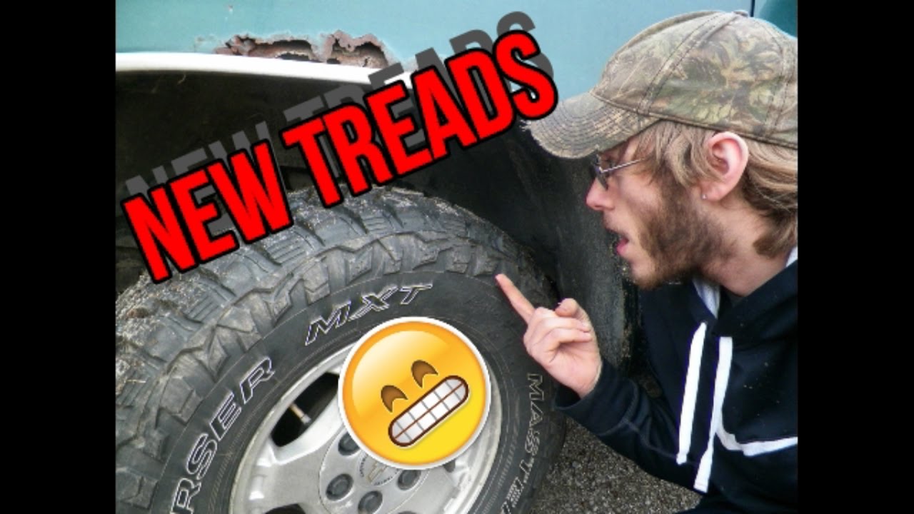 The Truck Gets New Treads YouTube