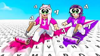 We Paint Our Keyboards! | Roblox