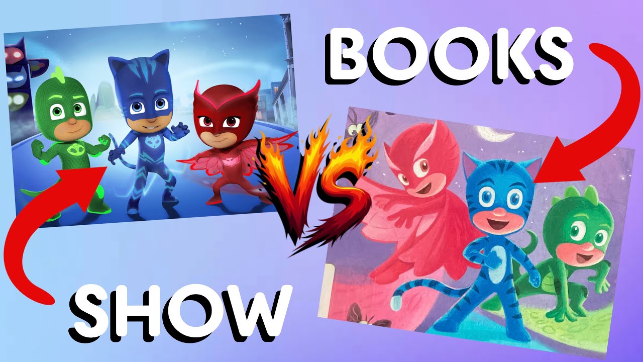 The PJ Masks Books Are VERY Different From The Show
