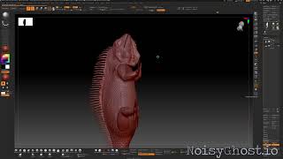 Zbrush clean topology #zwrap #zbrush #3d