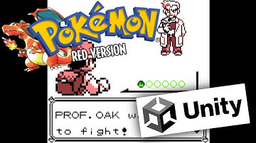 Pokemon Red in Unity Part 4 - Battle Intro