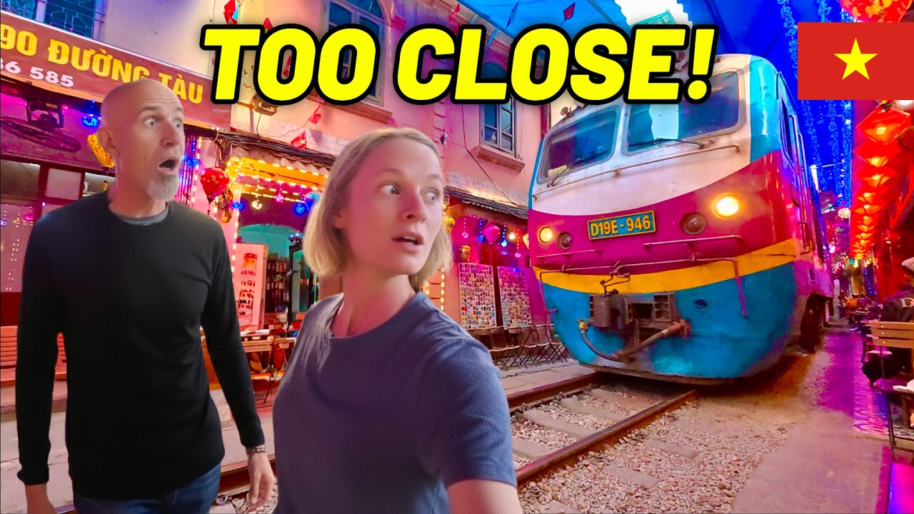 Why Everyone is Obsessed with Hanoi, Vietnam! 🇻🇳 (Train Street & Street Food)