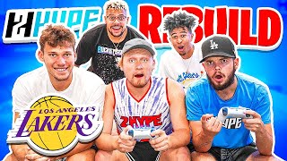 2HYPE Rebuilds The LAKERS Challenge!