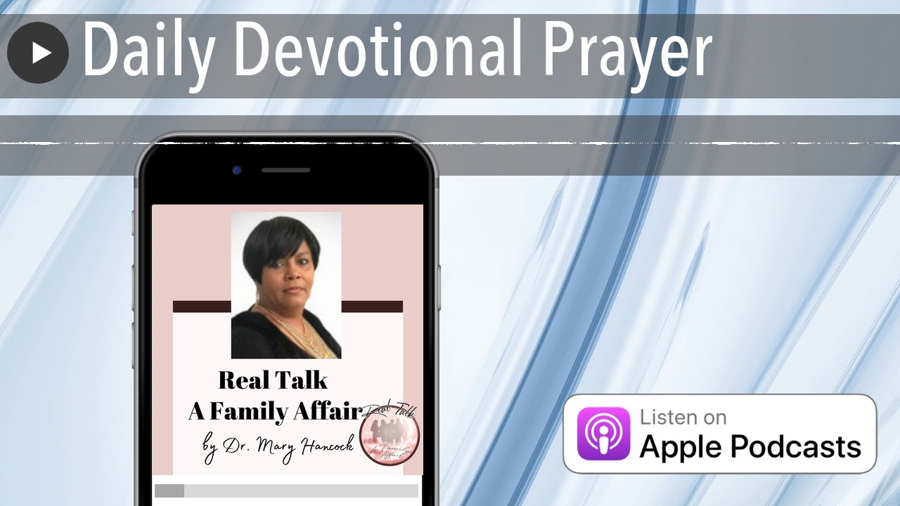 Daily Devotional Prayer